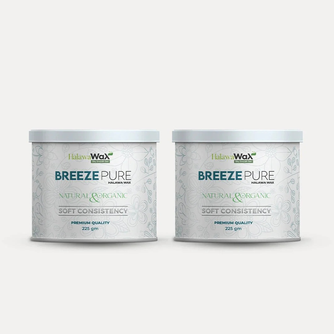 Breeze Pure Halawa Wax Pack of 2